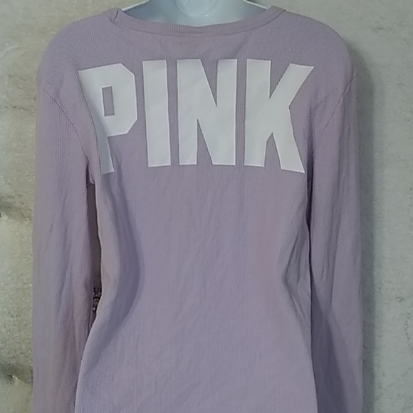 PINK Victoria's Secret Tops - VS Lavender "PINK" Thermal top